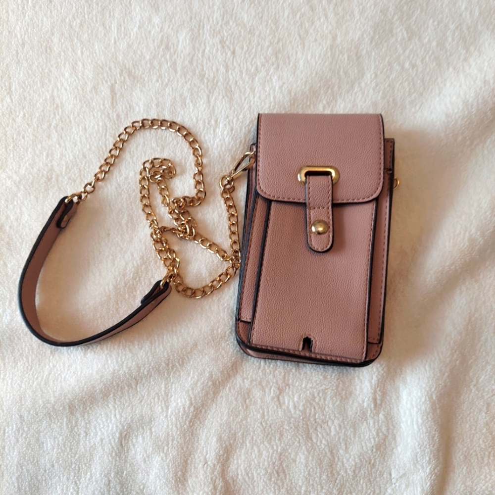 Misty rose crossbody bag 8x4 - Picture 5 of 9